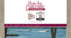 Desktop Screenshot of clintonilchamber.com